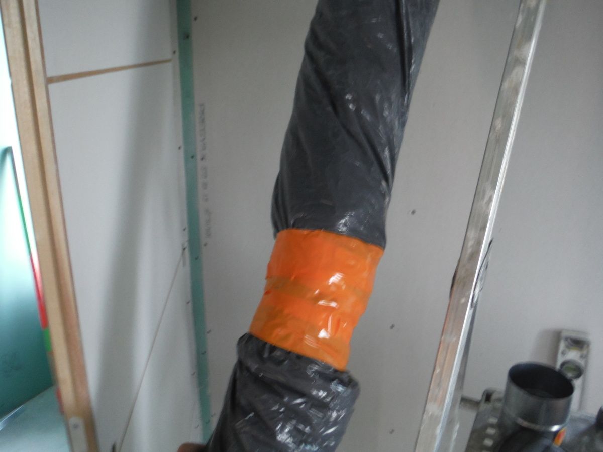 Suite des travaux: pose du placo!
