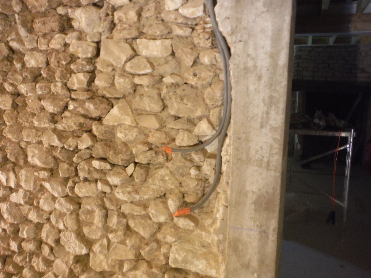 Travail des murs!
