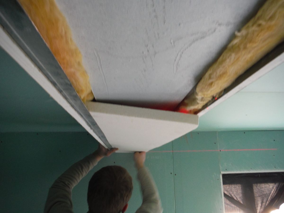 Suite des travaux: pose du placo!