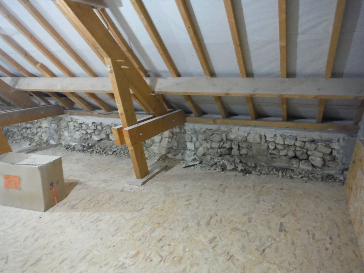 Travail des murs!