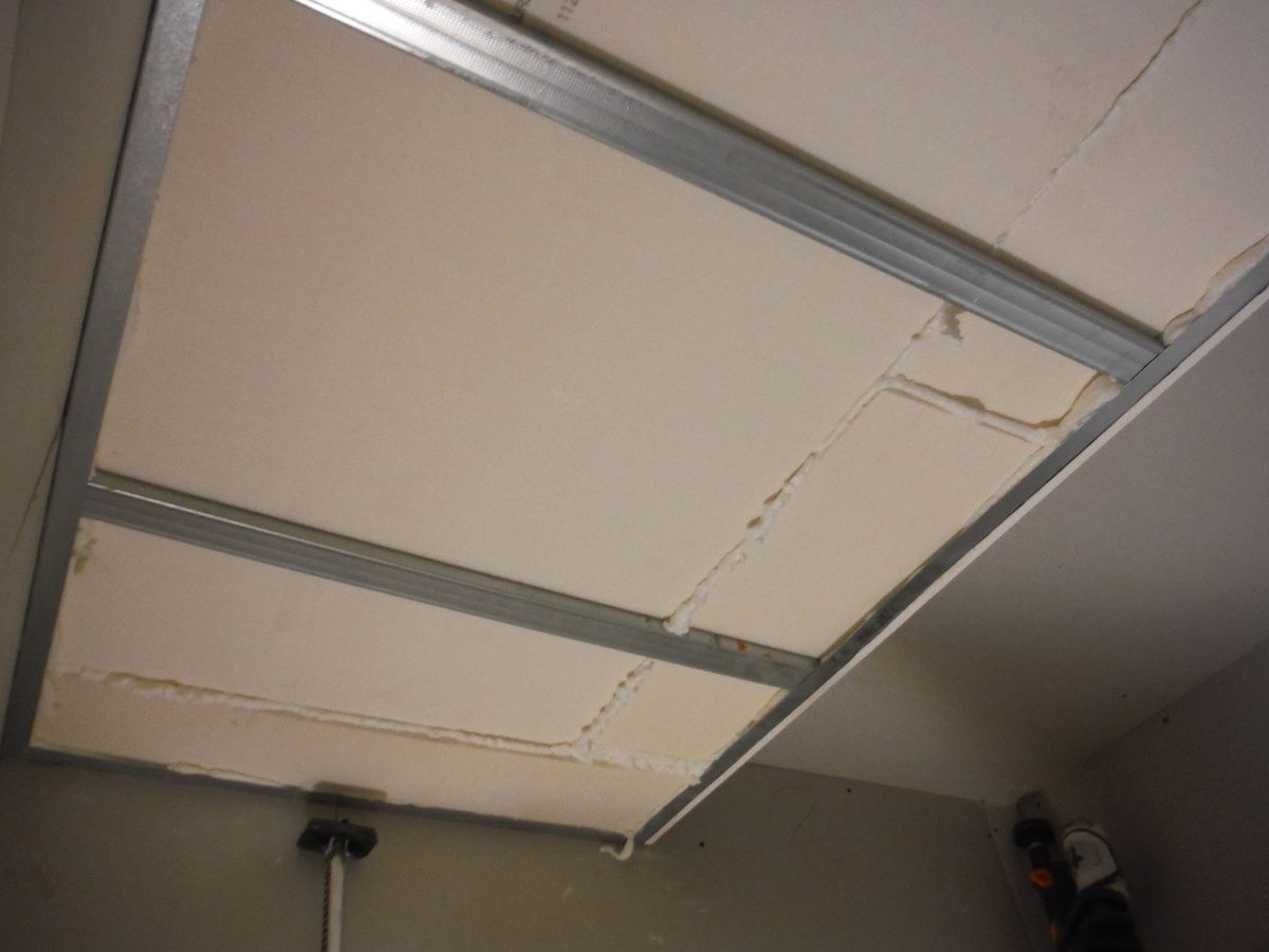 Suite des travaux: pose du placo!