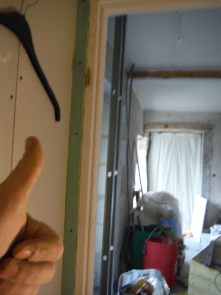 Suite des travaux: pose du placo!