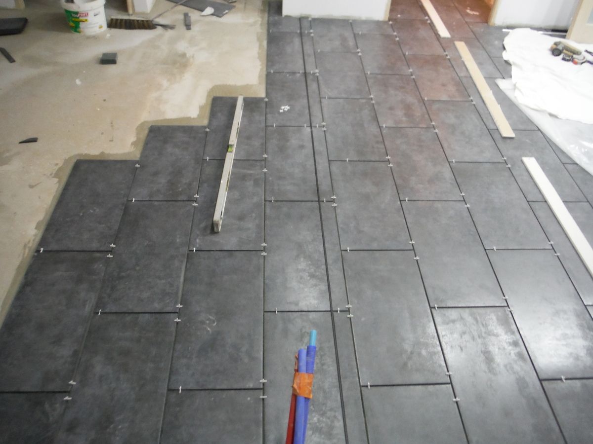 Suite du carrelage!