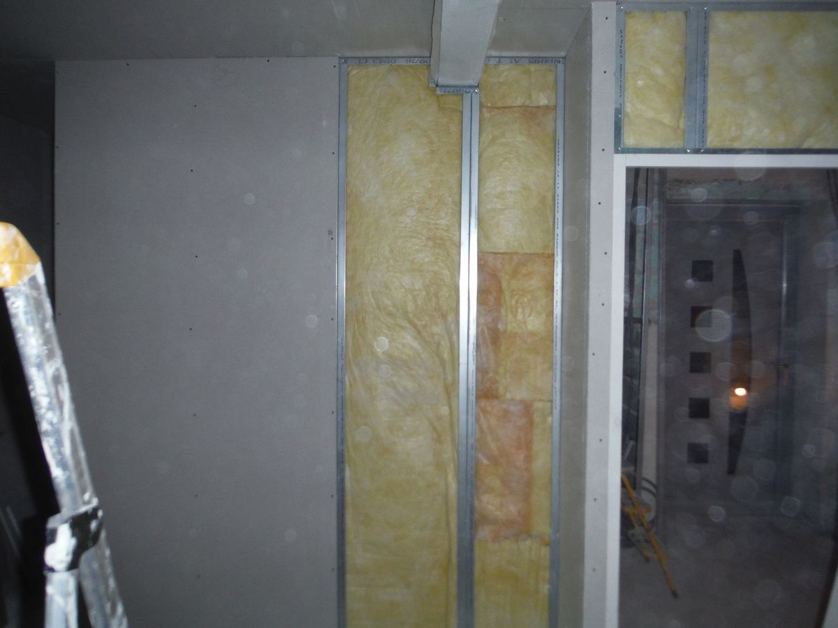 Suite des travaux: pose du placo!