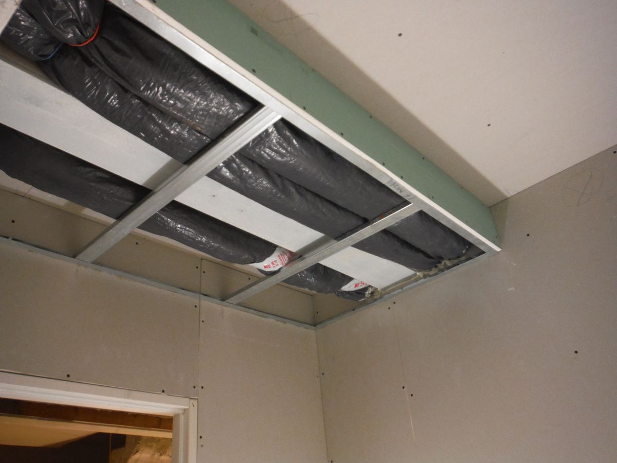 Suite des travaux: pose du placo!