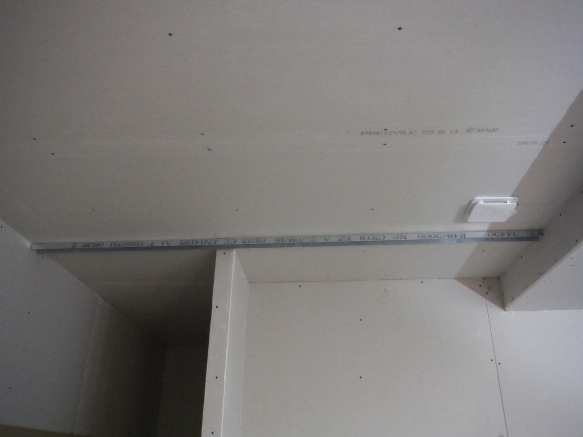 Suite des travaux: pose du placo!
