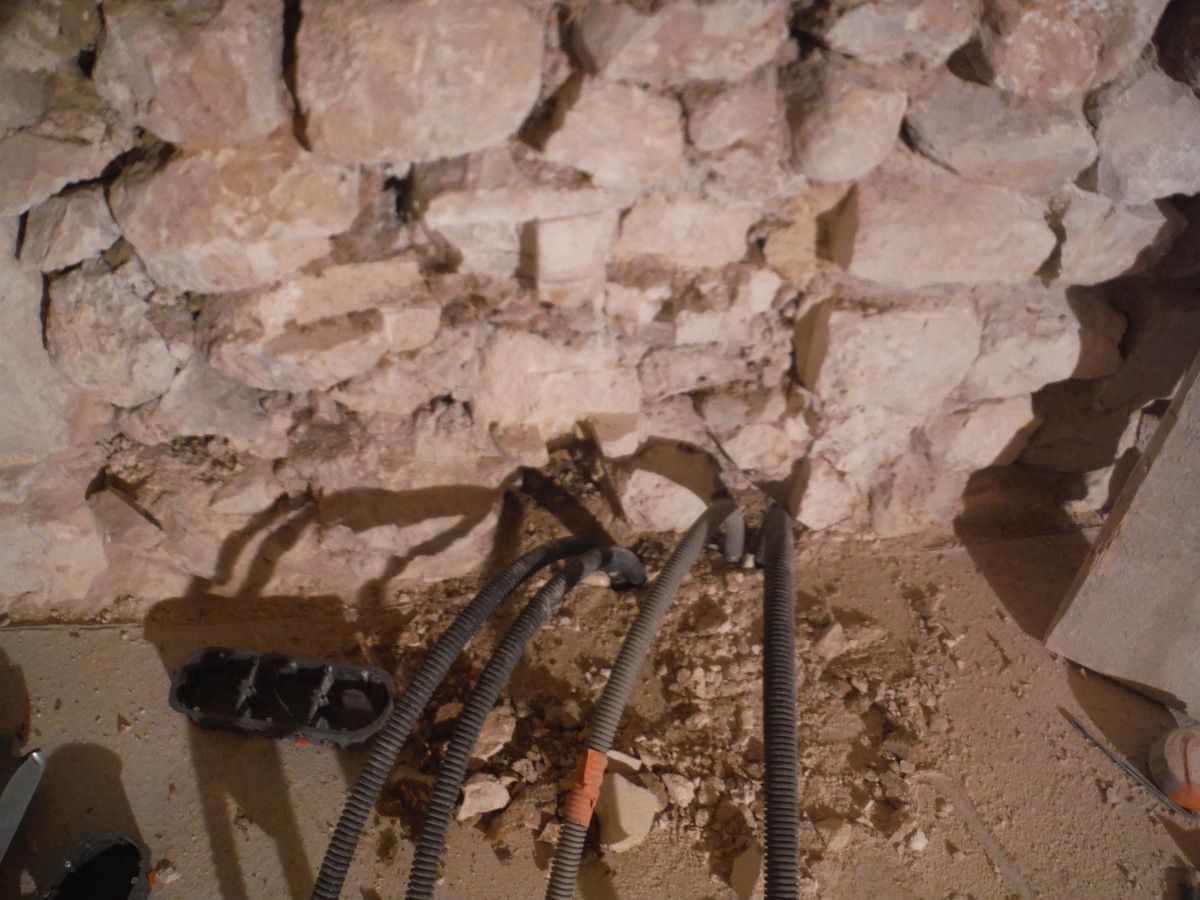 Travail des murs!