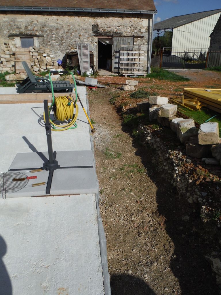 Travaux sur terrasse!