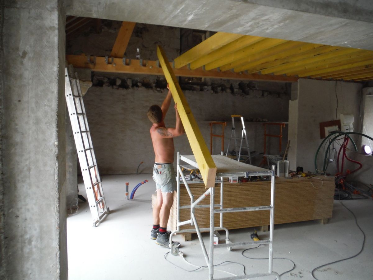 On attaque le plafond/ plancher!! (Comment réaliser un plafond / plancher)
