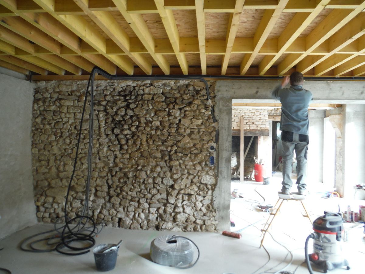 Travail des murs!