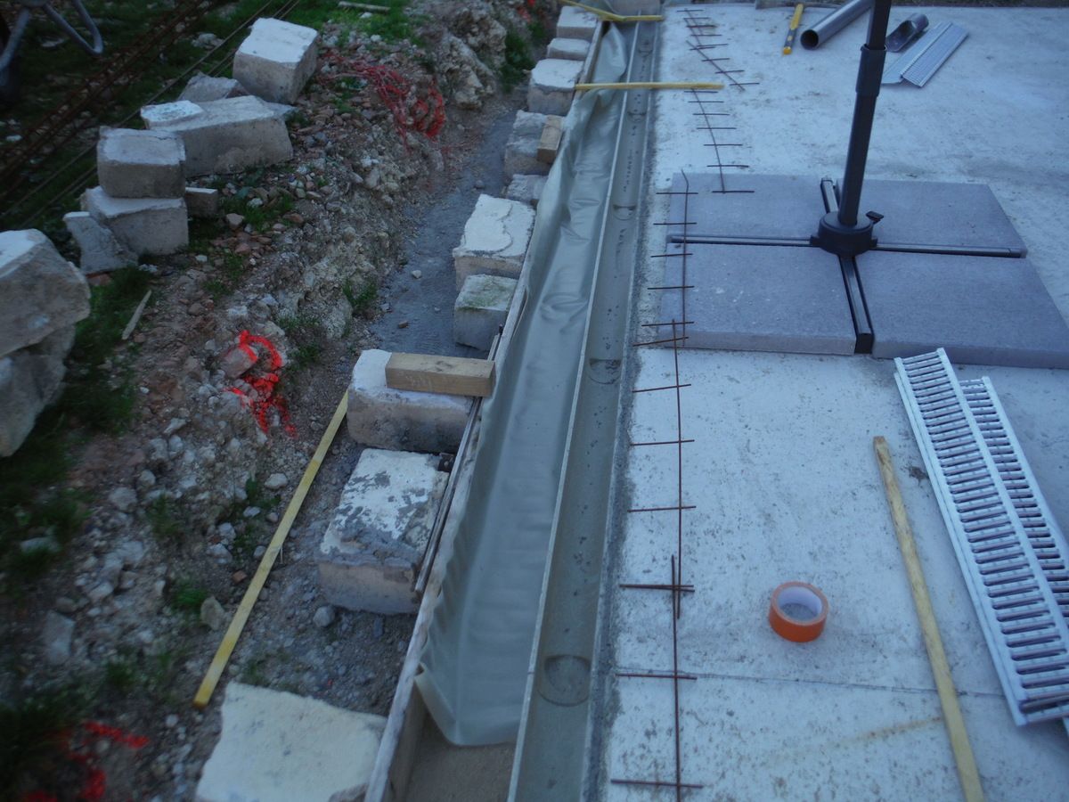 Travaux sur terrasse!