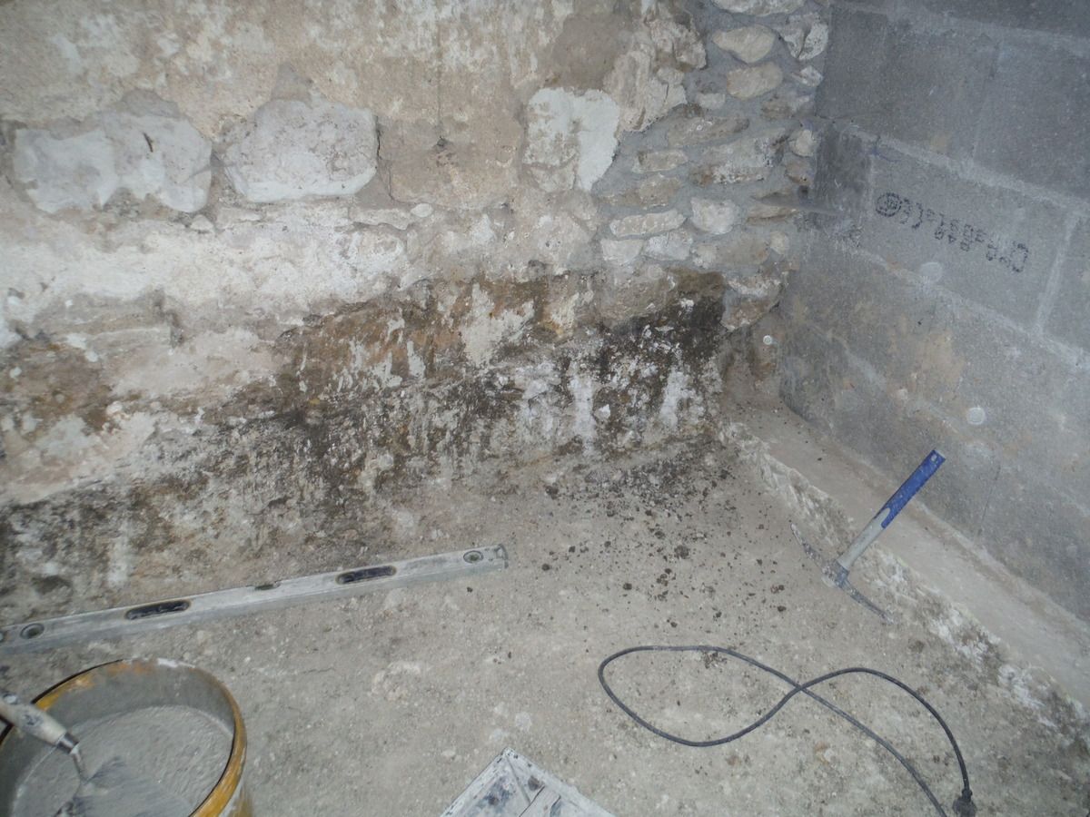 On commence les (vrais) travaux dans la maison.... 
