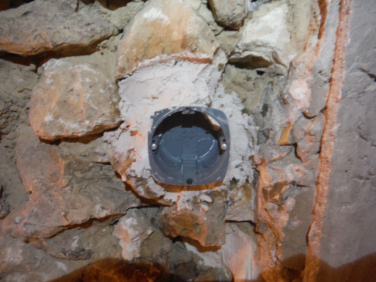 Travail des murs!