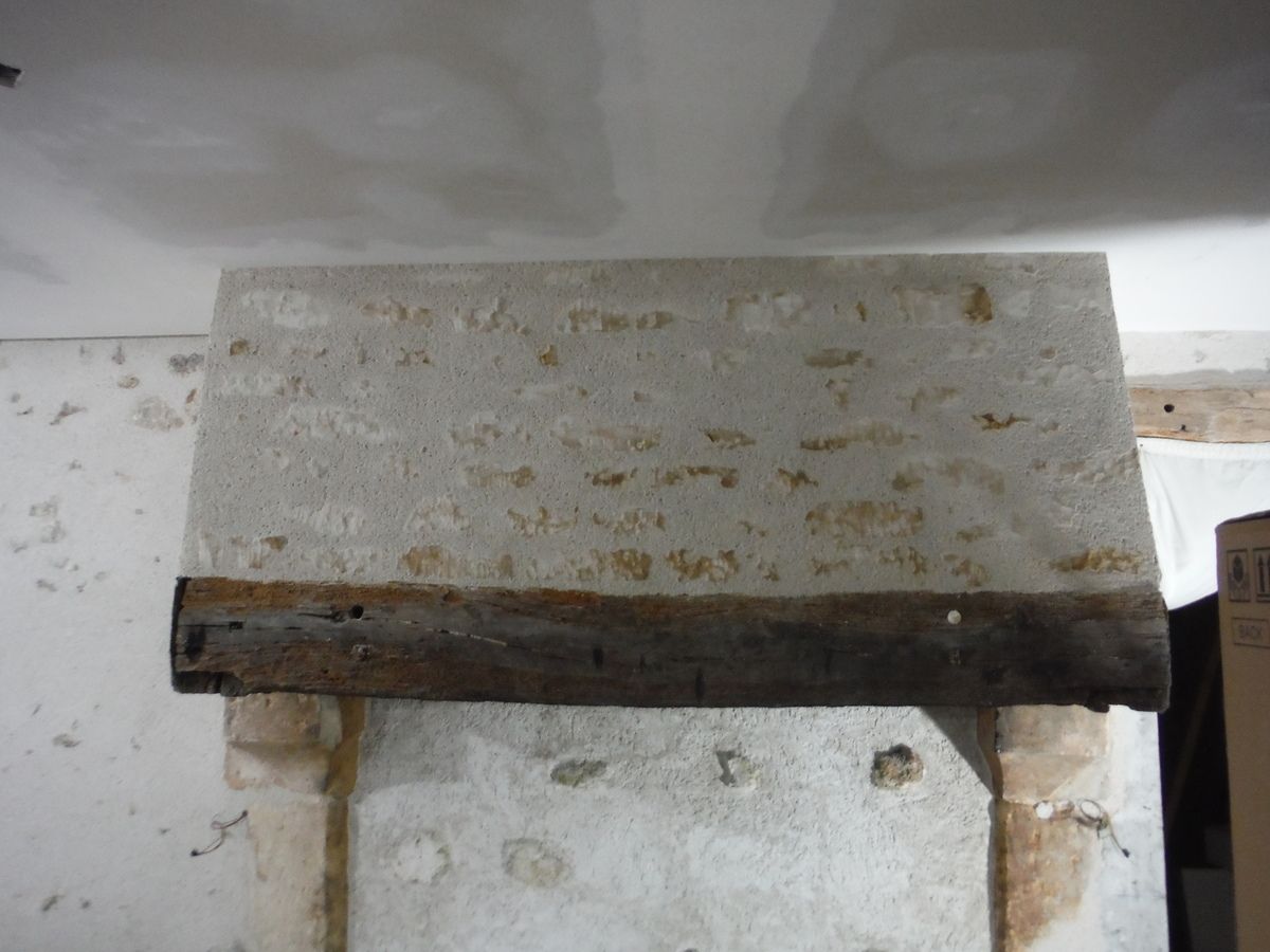 Rénover le mur noirci d'une cheminée!