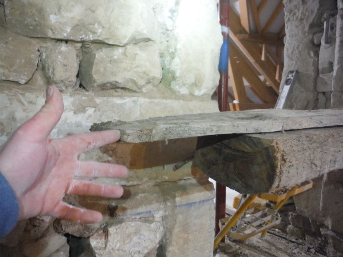 Réhausser le linteau d'une porte!