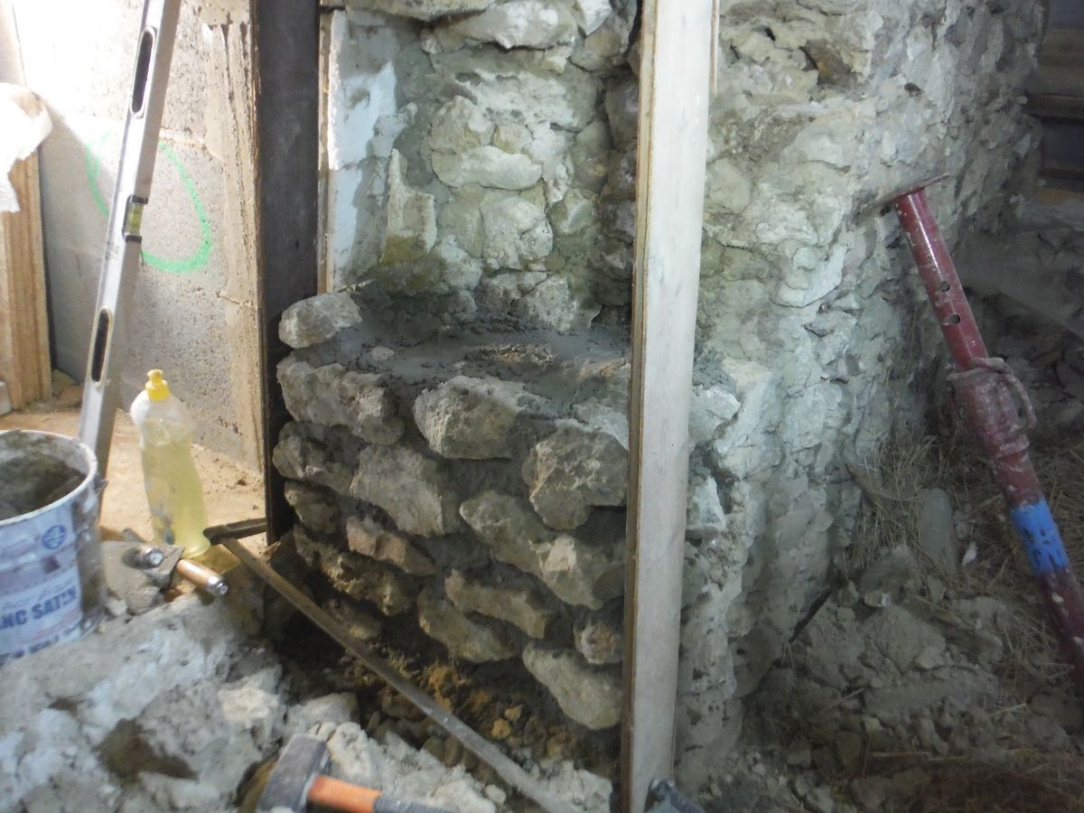 Retour en arrière pour un zoom sur les travaux!
