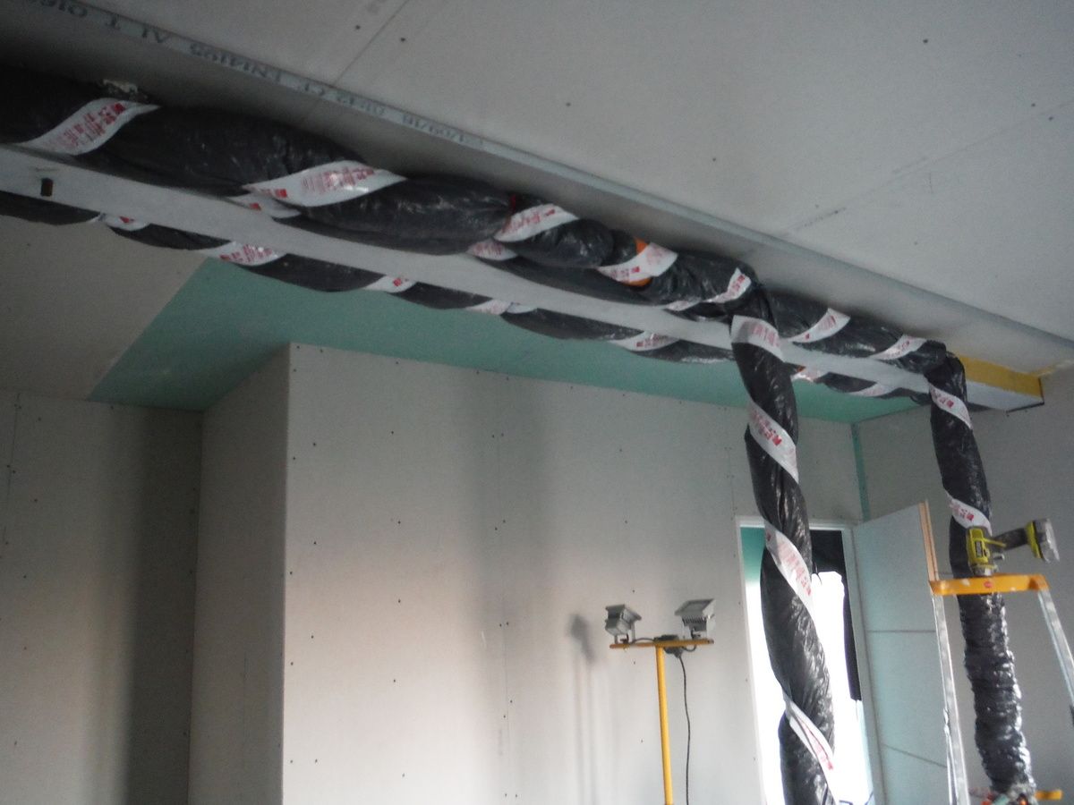 Suite des travaux: pose du placo!