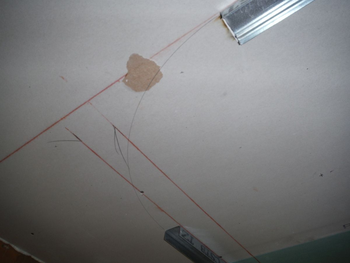 Suite des travaux: pose du placo!