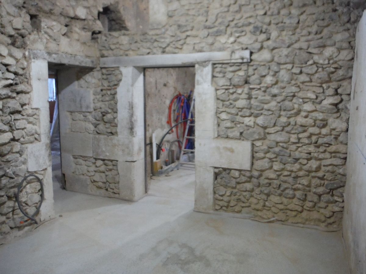 Piquetage des murs (suite)