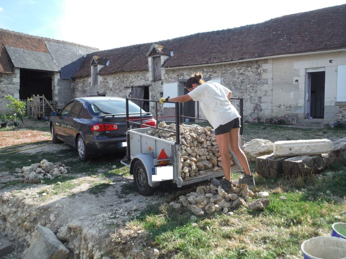 Faire tenir un plancher sur un mur en parpaings!