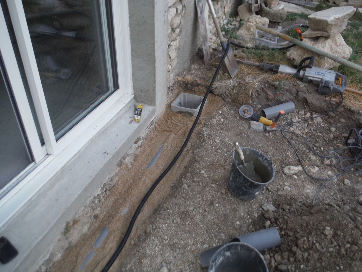 On va couler la terrasse! =)