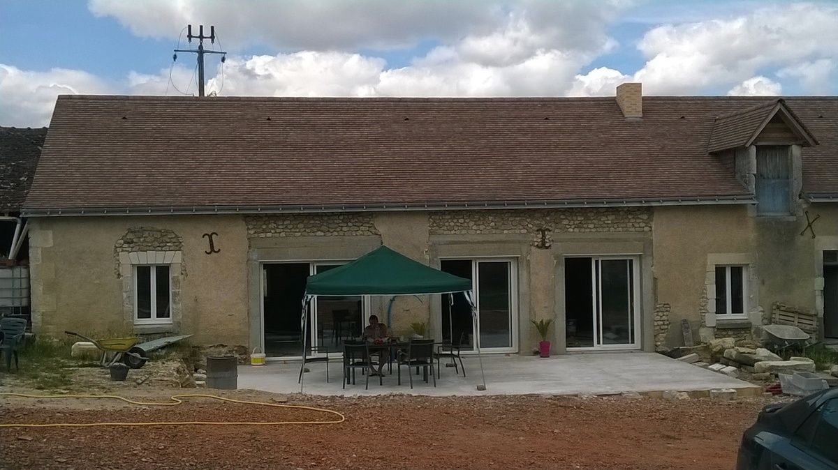 On va couler la terrasse! =)