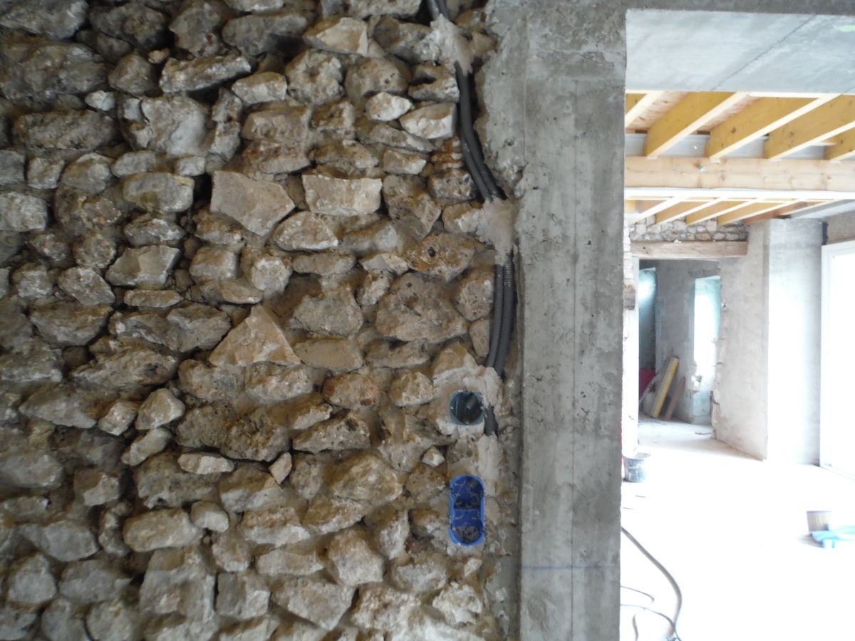 Travail des murs!