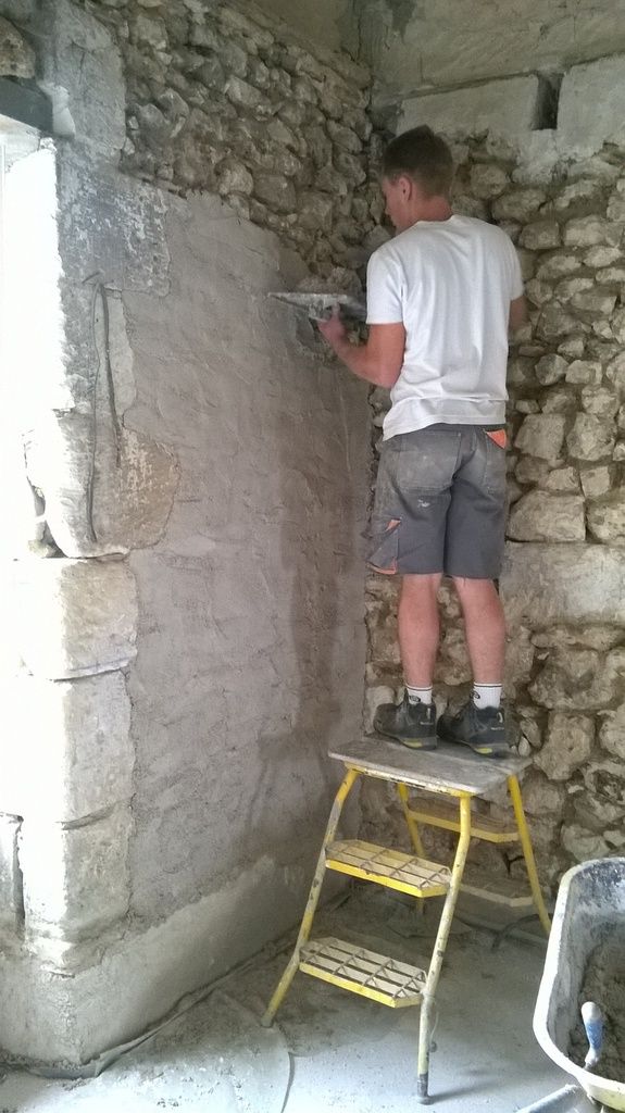 Pendant les vacances... Les travaux avancent!