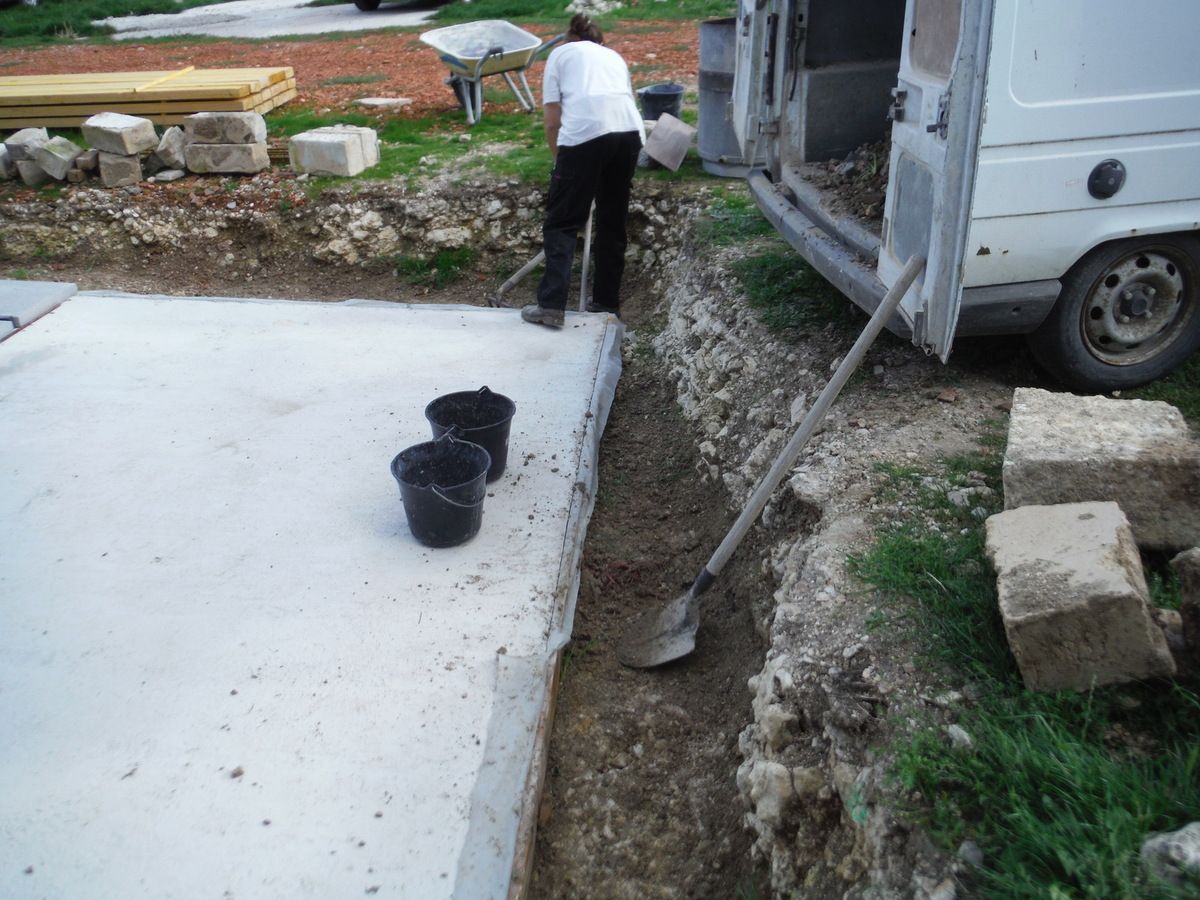 Travaux sur terrasse!