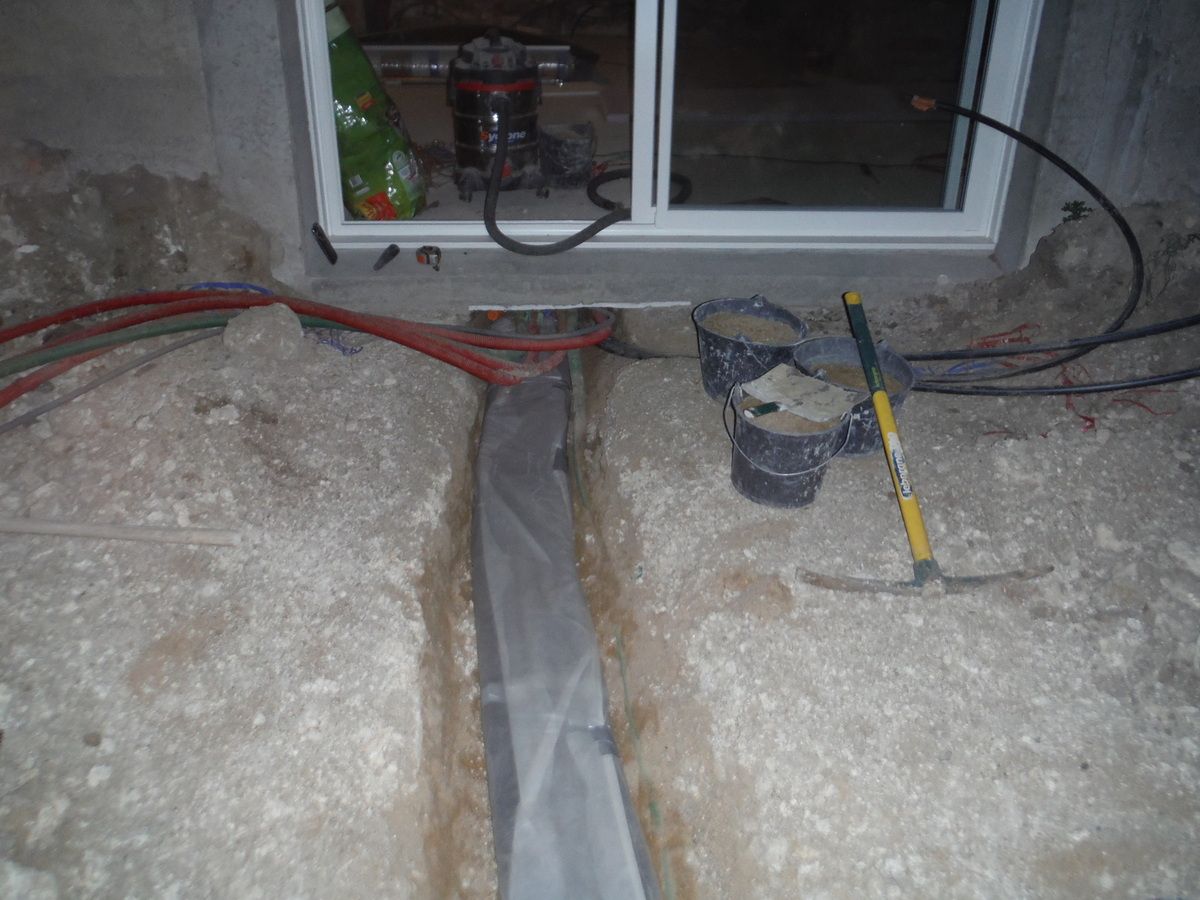 Divers travaux ... (partie 1: la terrasse)