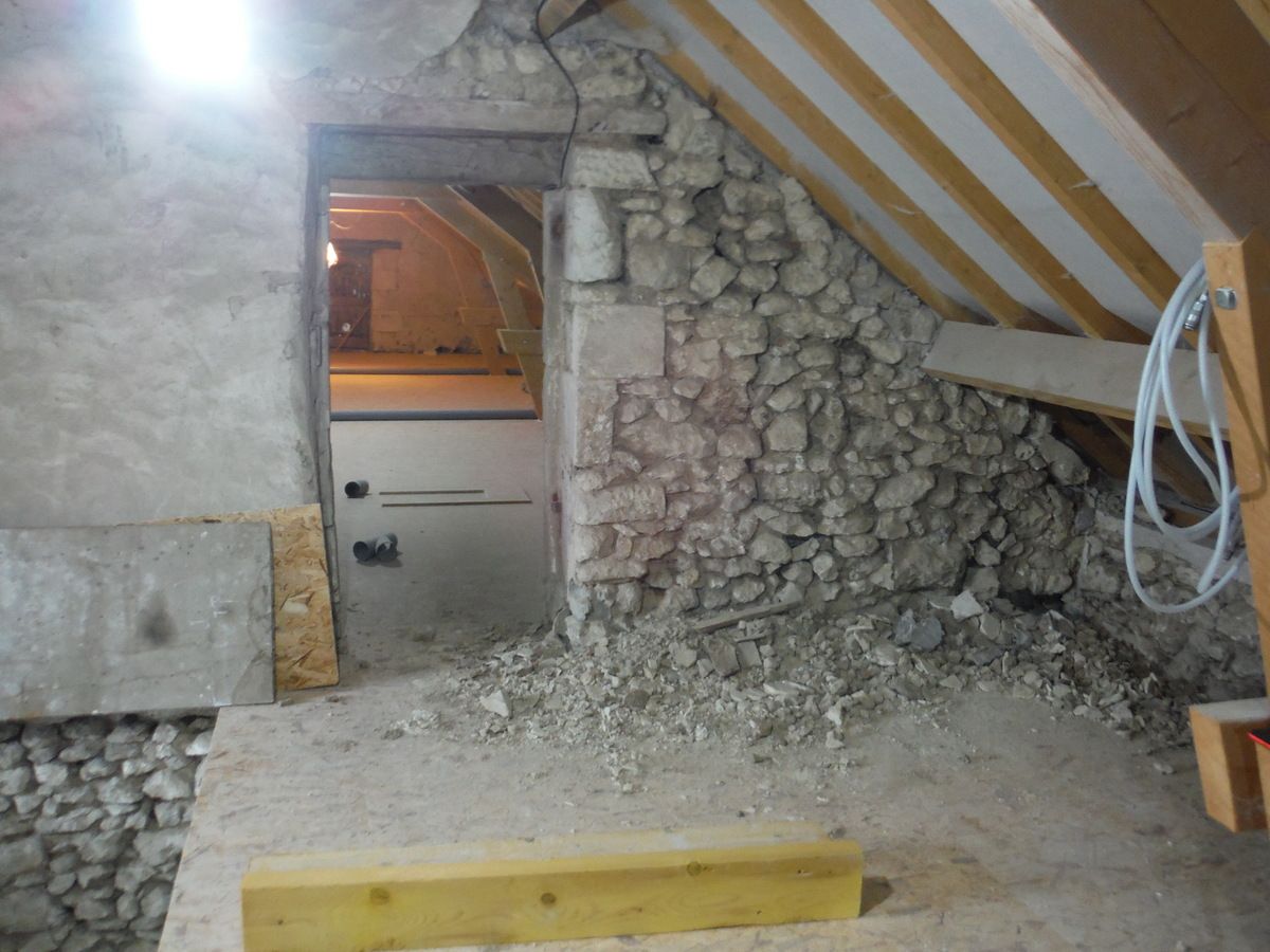 Travail des murs!