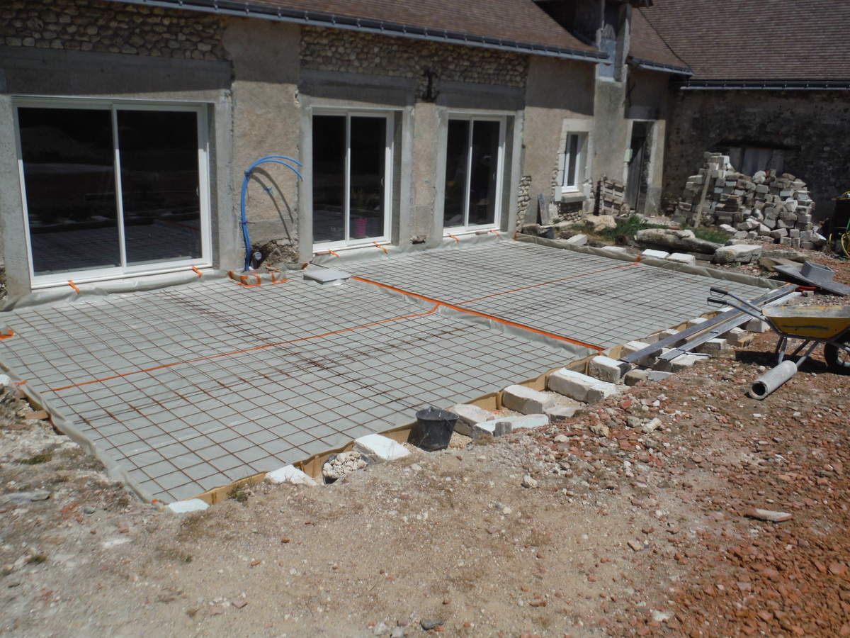 On va couler la terrasse! =)
