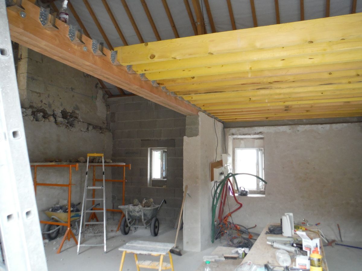 On attaque le plafond/ plancher!! (Comment réaliser un plafond / plancher)