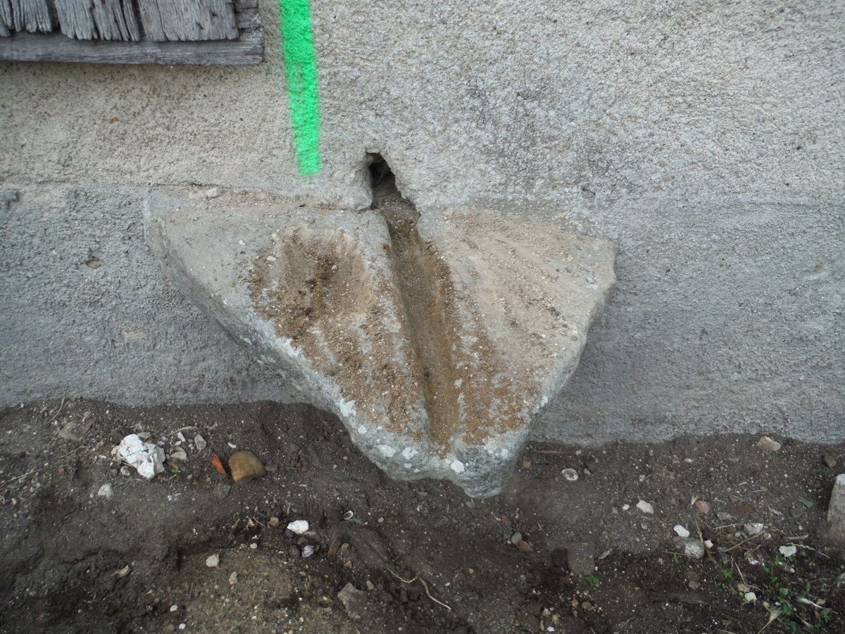 On commence la deuxième baie vitrée!