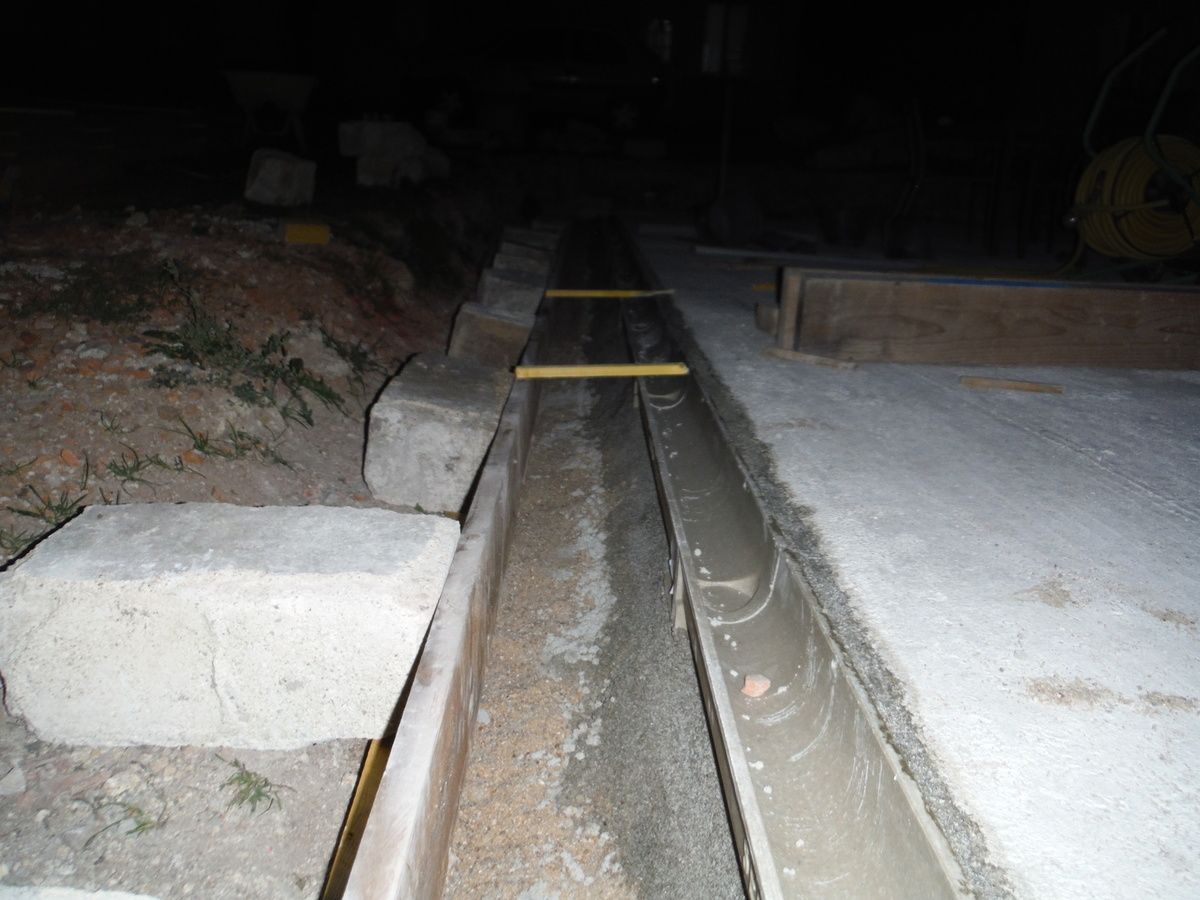 Travaux sur terrasse!