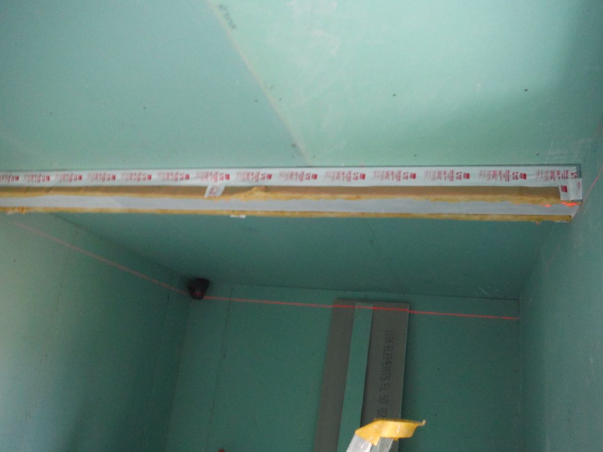 Suite des travaux: pose du placo!