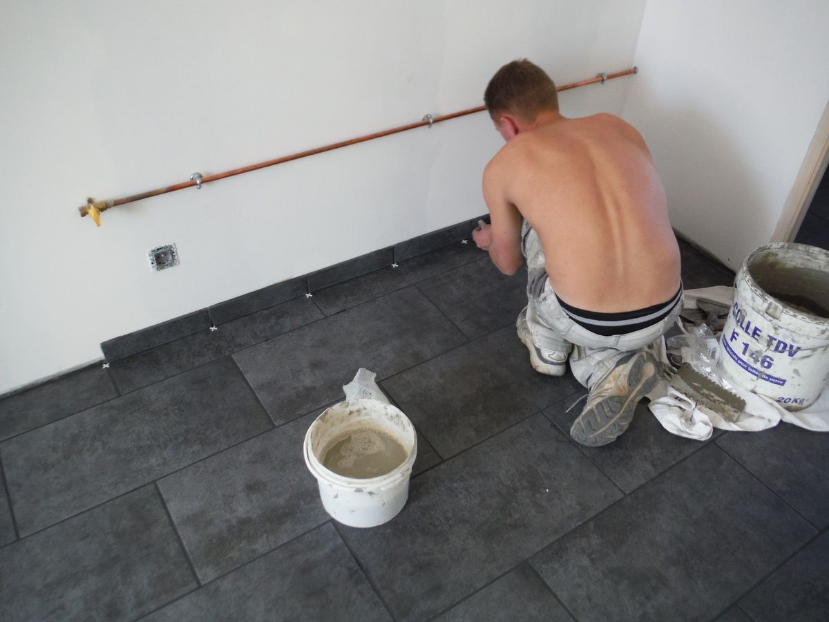 Carrelage et joints de carrelage!