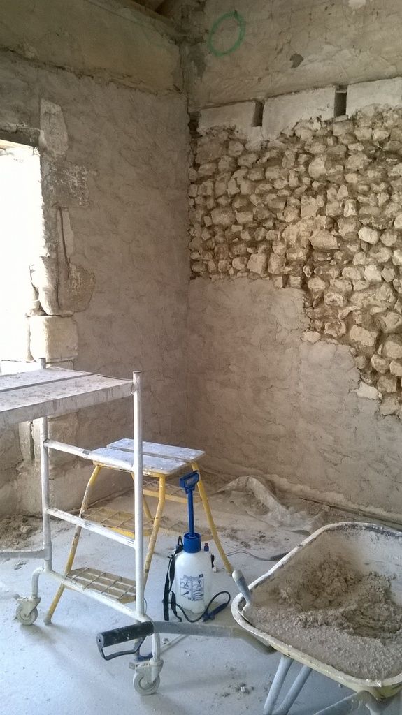 Pendant les vacances... Les travaux avancent!