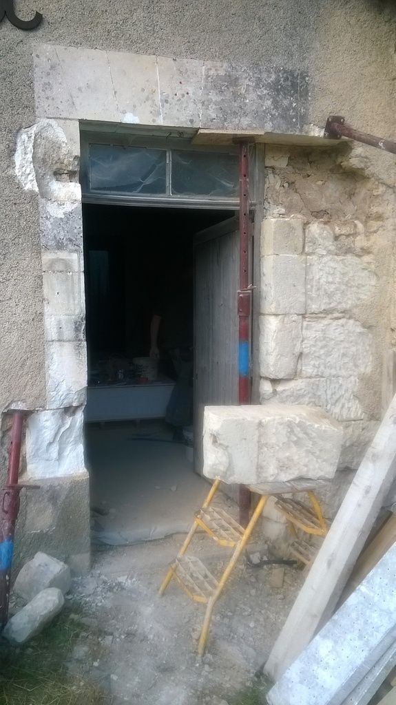En direct: On repasse au gros oeuvre!
